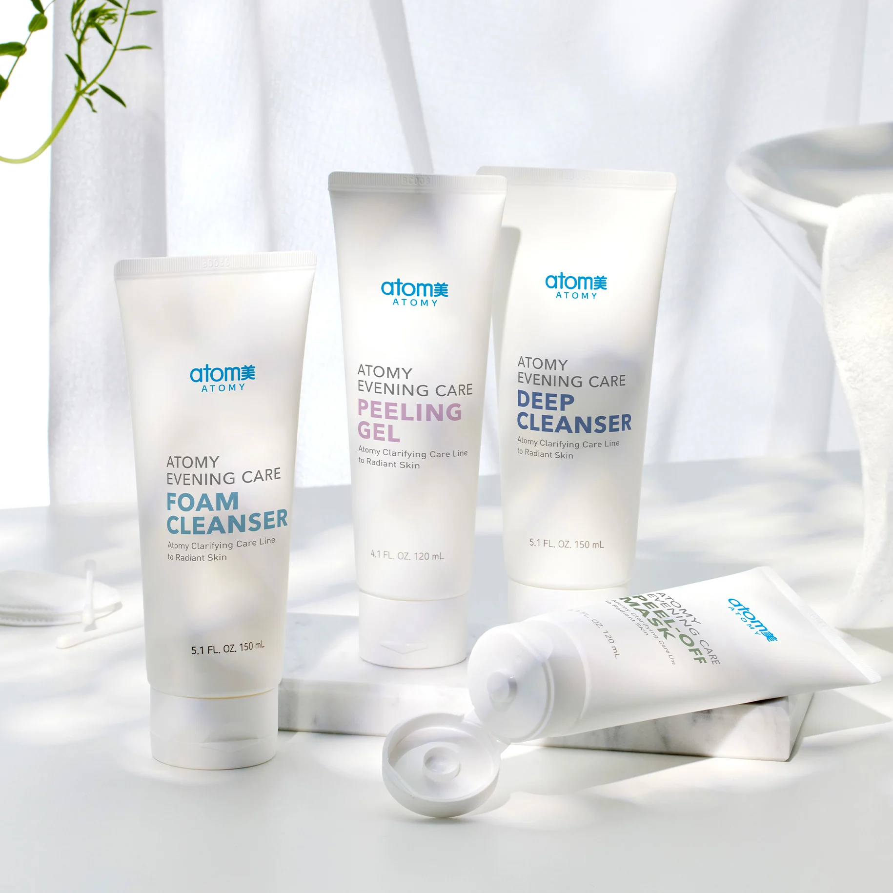 Набір Вечірній догляд за обличчям Атомі. Atomy Evening Care Set